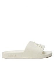 Adidas Klapki adilette Aqua Slides IF7370 Biały. Białe klapki adidas, bez wzorów, z tworzywa sztucznego, sportowe, bez obcasa, bez zapięcia. Za 119.99 zł.