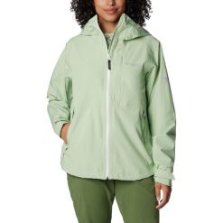 Columbia Kurtka Ampli-Dry Ii Shell 2071421349. Zielone kurtki Columbia, bez wzorów, bez kaptura. Za 632.99 zł.