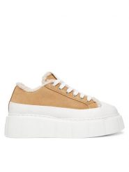 Inuikii Trampki Matilda Curly 1001.001.0381 Beżowy. Brązowe trampki Inuikii, bez wzorów, ze skóry, bez zapięcia. Za 1,149.00 zł.