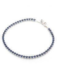 Pandora Srebrna bransoletka z cyrkoniami rozmiar: 16 cm. Szare bransoletki Pandora, z cyrkonią, srebrne. Za 387.45 zł.