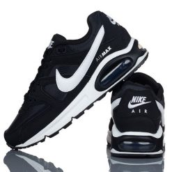 Buty Sportowe Damskie Wmns Nike Air Max Command. Czarne buty sportowe lifestyle Nike, bez wzorów, eleganckie, bez zapięcia, nike air max. Za 469.00 zł.