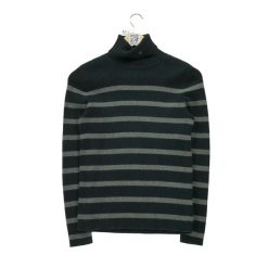 Kobaltowy sweter z golfem dla kobiet. Szare swetry Ralph Lauren, l, bez wzorów, z materiału, klasyczne, bez ramiączek. Za 59.60 zł.