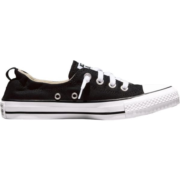 Trampki damskie Converse CT All Star Shoreline Slip. Czarne trampki Converse, bez wzorów, z materiału, retro, bez zapięcia. Za 390.00 zł.