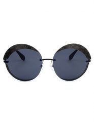 Adidas Damskie okulary przeciwsłoneczne w kolorze czarno-granatowym rozmiar: 67. Czarne okulary przeciwsłoneczne adidas, bez wzorów, z tworzywa sztucznego, metalowe. Za 179.95 zł.