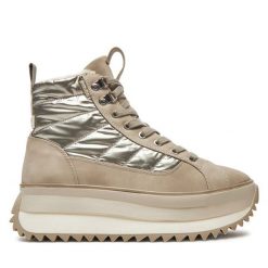 Botki Tamaris. Botki Tamaris, bez wzorów, bez obcasa, na płaskiej podeszwie, bez zapięcia. Za 319.99 zł.