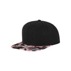 Czapka Flexfit floral. Czerwone czapki z daszkiem FLEXFIT, bez wzorów, z wełny. Za 101.70 zł.