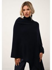 Just Cashmere Kaszmirowy golf "Ava" w kolorze granatowym rozmiar: L. Niebieskie swetry Just Cashmere, l, bez wzorów, z kaszmiru, bez ramiączek. Za 220.12 zł.