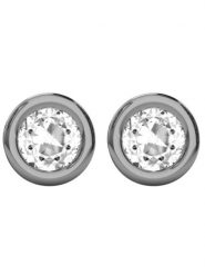 Diamant Vendôme Złote kolczyki-wkrętki z diamentami rozmiar: onesize. Szare kolczyki Diamant Vendôme, z diamentem, złote. Za 817.99 zł.