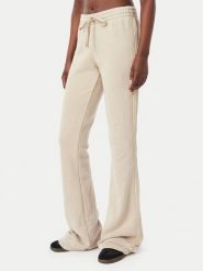 Adidas Spodnie dresowe Sst Bootcut Pant KT1915 Beżowy Bootcut Fit. Brązowe spodnie dresowe adidas, bez wzorów, z bawełny. Za 349.99 zł.