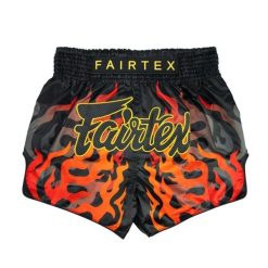 Spodenki Muay Thai Volcano Fairtex BS1921. Brązowe szorty FAIRTEX, bez wzorów, sportowe. Za 299.99 zł.