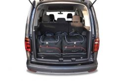 Torby Do Bagażnika Vw Caddy 2015-2020 5Szt Kjust. Czarne torby podróżne KJUST, bez wzorów, z kauczuku. Za 1,546.00 zł.