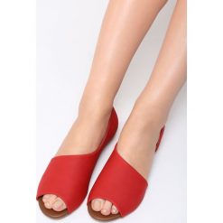 Czerwone Balerinki Small Things. Baleriny marki Born2be. Za 34.99 zł.