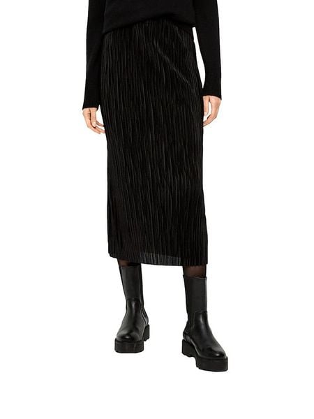 S.Oliver Spódnica w kolorze czarnym rozmiar: 38. Czarne spódnice S.Oliver, na co dzień, s, bez wzorów, maxi, proste. Za 57.06 zł.