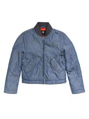 G-Star Kurtka przejściowa w kolorze niebieskim rozmiar: L. Niebieskie kurtki G-Star, l, bez wzorów, retro, bez kaptura. Za 311.03 zł.