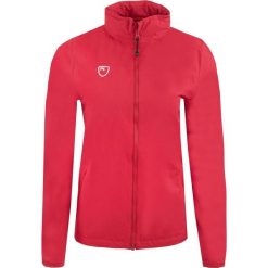 Kurtka damska PlayerLayer z kapturem i wysokim kołnierzem — Scarlet Red, S. Czerwone kurtki POWERLAYER, s, bez wzorów, z nylonu, z kapturem. Za 211.99 zł.