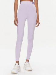 Calvin Klein Performance Legginsy 00GWF3L621 Fioletowy Slim Fit. Fioletowe legginsy Calvin Klein Performance, bez wzorów, z syntetyku, sportowe. Za 209.99 zł.