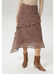 Aniston Spódnica w kolorze brązowym rozmiar: 48. Brązowe spódnice Aniston, na co dzień, bez wzorów, midi, asymetryczne. Za 95.99 zł.
