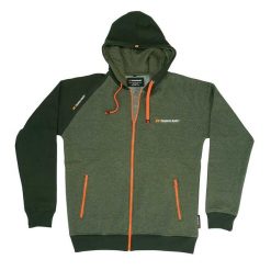 Bluza wędkarska z kapturem i zamkiem. Zielone bluzy TANDEM BAITS, l, bez wzorów, z bawełny, bez ramiączek, z kapturem. Za 179.90 zł.