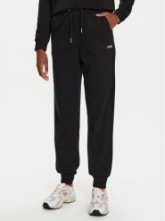 Fila Spodnie dresowe Buetzow FAW0701 Czarny Regular Fit. Czarne spodnie dresowe Fila, bez wzorów, z bawełny. Za 129.99 zł.