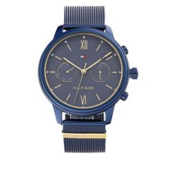 Zegarek Tommy Hilfiger. Niebieskie zegarki Tommy Hilfiger. Za 599.99 zł.
