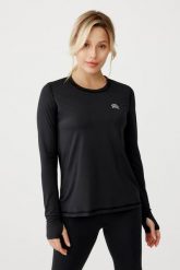 Damska koszulka sportowa Rough Radical Fun Ls. Białe t-shirty sportowe ROUGH RADICAL, m, bez wzorów, z elastanu, bez ramiączek, na fitness i siłownię. Za 87.20 zł.