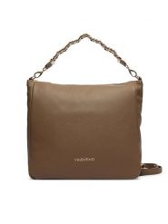 Valentino Torebka Lena VBSACG07 Brązowy. Brązowe torebki klasyczne Valentino, bez wzorów, ze lnu, bez dodatków. Za 749.99 zł.