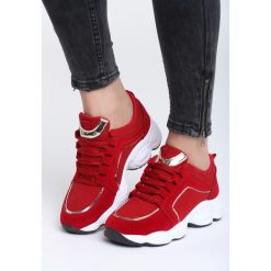 Czerwone Buty Sportowe Stretch. Buty sportowe lifestyle marki NEWFEEL. Za 89.99 zł.