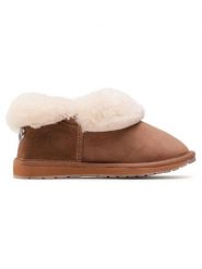 EMU Australia Śniegowce Platino Mintaro WP11850 Brązowy. Brązowe śniegowce Emu Australia, bez wzorów, ze skóry, bez zapięcia. Za 529.99 zł.