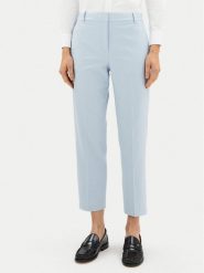 Tommy Hilfiger Spodnie materiałowe Core WW0WW39723 Błękitny Straight Fit. Niebieskie spodnie materiałowe Tommy Hilfiger, bez wzorów, z materiału. Za 349.99 zł.