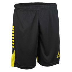 Spodenki Piłkarskie Dla Dzieci Hiszpania. Czarne szorty Select, bez wzorów, sportowe. Za 94.99 zł.