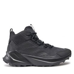 Trekkingi adidas. Czarne buty trekkingowe adidas, bez zapięcia. Za 479.99 zł.