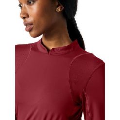 Damska bielizna termoaktywna z długim rękawem PS of Sweden Claire. Czerwona bielizna termoaktywna damska PS OF SWEDEN, bez wzorów, bez ramiączek, do jazdy konnej. Za 389.00 zł.