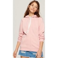 Dzianinowa bluza z kapturem - Różowy. Bluzy marki INOVIK. W wyprzedaży za 29.99 zł.