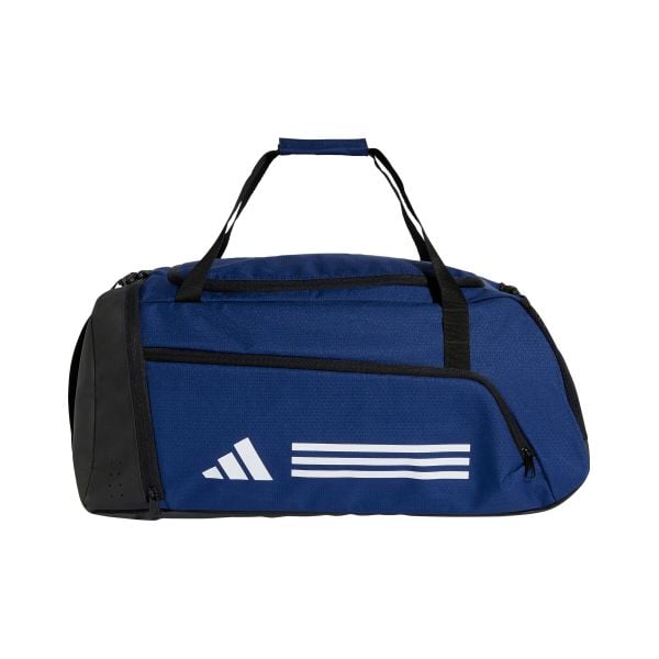 Torba Duffle adidas Essentials 3-Stripes Medium. Białe torby sportowe adidas, bez wzorów, z materiału, na ramię. Za 173.20 zł.