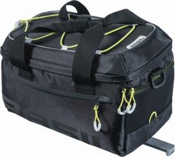 Torba Na Bagaż Miles Trunkbag Mik 7 Liters 37 X 19 X 21 Cm - Czarny/Limonkowy. Czarne torby na laptopa BASIL, bez wzorów, z materiału, na ramię. Za 410.30 zł.