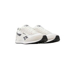 Buty REEBOK GLIDE LOW Biały. Białe buty do biegania Reebok, bez wzorów, ze skóry, bez zapięcia, do biegania. Za 262.99 zł.