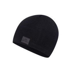 Fjord Nansen Czapka Merinoull Beanie. Czarne czapki zimowe Fjord Nansen, bez wzorów, z dzianiny. Za 99.90 zł.