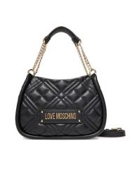 LOVE MOSCHINO Torebka JC4208PP0MLA0000 Czarny. Czarne torebki klasyczne Love Moschino, bez wzorów, ze skóry, bez dodatków. Za 539.99 zł.