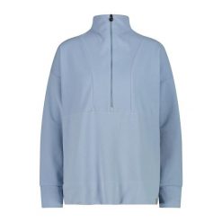 Bluza damska CMP. Niebieskie bluzy bez kaptura CMP, bez wzorów, bez kaptura. Za 323.50 zł.