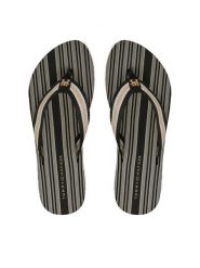 Tommy Hilfiger Japonki Im Th Print Beach Sandal FW0FW08370 Czarny. Czarne japonki Tommy Hilfiger, bez wzorów, z materiału. Za 159.99 zł.