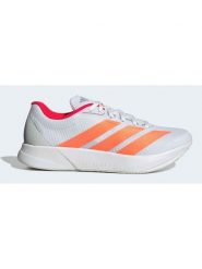 Adidas Buty "DURAMO RC2" w kolorze biało-pomarańczowym do biegania rozmiar: 39. Białe buty treningowe adidas, bez wzorów, bez zapięcia, do biegania. Za 182.61 zł.