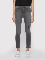 Boss Jeansy Skinny Fit Crop 1.0 Stone 50439258 Szary Skinny Fit. Szare jeansy Boss, bez wzorów, z bawełny. Za 759.99 zł.