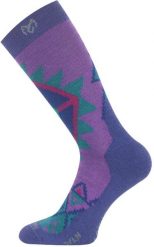 Skarpety Trekkingowe Lasting WLN 85% Merino Wool Fioletowy (400) L (42-45). Fioletowe skarpetki LASTING, bez wzorów, z dzianiny. Za 68.00 zł.