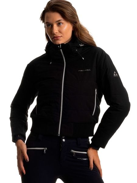 Fischer Kurtka narciarska w kolorze czarnym rozmiar: M. Czarne kurtki narciarskie FISCHER, m, bez wzorów, bez kaptura, narciarskie. Za 699.51 zł.