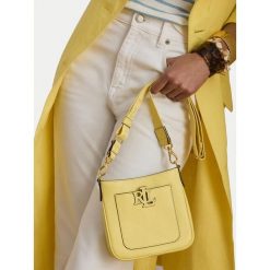 Torebka LAUREN RALPH LAUREN. Żółte listonoszki Lauren Ralph Lauren, bez wzorów, bez dodatków. Za 1,029.00 zł.