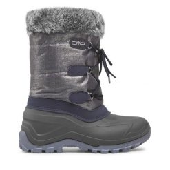 Śniegowce CMP. Szare śniegowce CMP, bez wzorów, bez zapięcia. Za 429.99 zł.