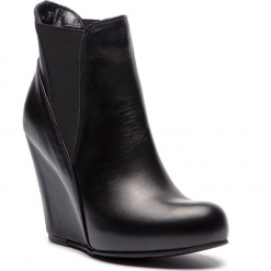 Botki KAZAR - Gaspara 33815-01-00 Black. Czarne botki Kazar, ze skóry. Za 649.00 zł.
