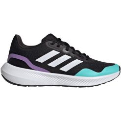 Buty do biegania adidas Runfalcon 3 Tr W ID2262 czarne. Czarne buty do biegania bez wzorów, z gumy, bez zapięcia, do biegania. Za 362.20 zł.