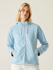 Regatta Bluza "Bayletta" w kolorze błękitnym rozmiar: 52. Niebieskie bluzy Regatta, bez wzorów, z bawełny, bez ramiączek, bez kaptura. Za 71.95 zł.