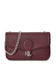 LAUREN RALPH LAUREN Torebka 432977374004 Bordowy. Czerwone listonoszki Lauren Ralph Lauren, bez wzorów, ze skóry, bez dodatków. Za 779.99 zł.